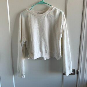 White sweater Forever 21 size M